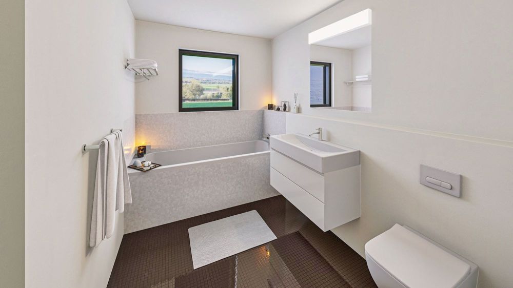 Triplex neufs de 6.5 pces avec jardin à Dompierre / FR - Bild 6