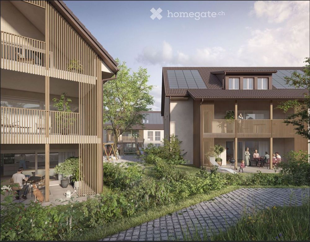 Herrliche helle 4.5 Zimmer Neubau Wohnungen im Erdgeschoss, mit 157.4m2 grossem Sitzplatz-Garten! - Bild 6