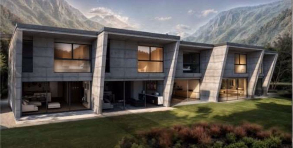 Moderne Villen im Bau mit Garten in San Vittore - Bild 1