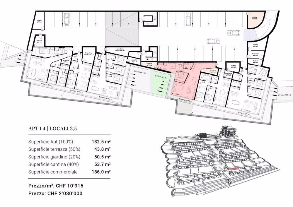 Schöne 3,5-Zimmer-Wohnung mit Seeblick - NEUE RESIDENZ MIRADOR - Bild 11
