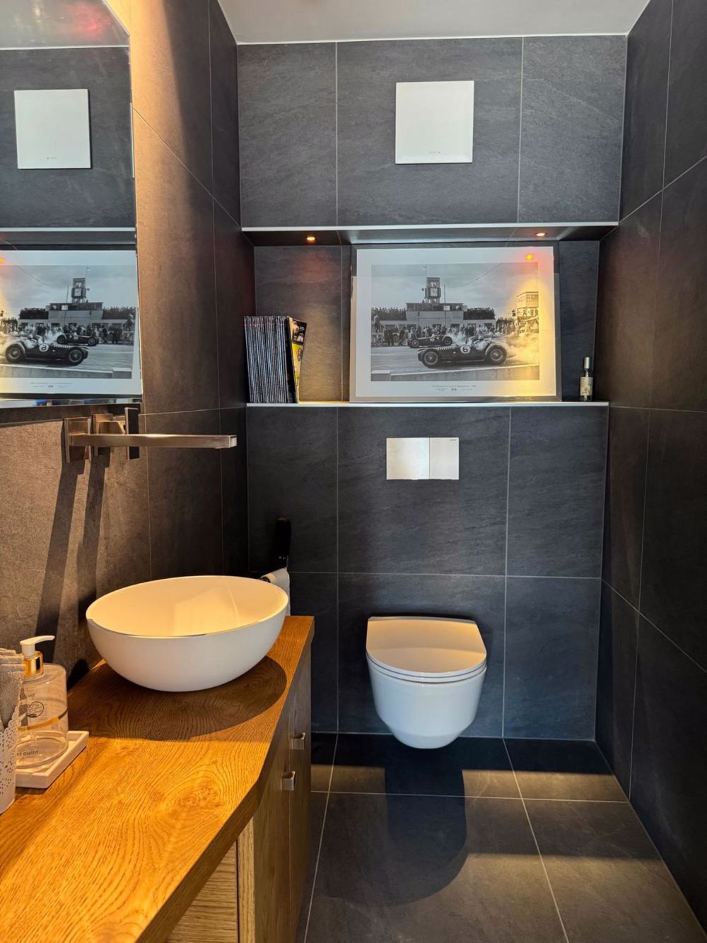 Zu verkaufen in Savièse? Außergewöhnliche Wohnung mit Panoramablick und schönen Terrassen - Salle de bain - Visiteurs