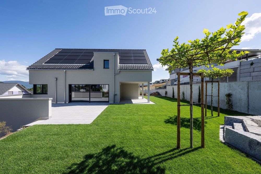 Modernes 5.5-Zimmer-Einfamilienhaus mit Weitblick in den Jura. - Bild 3