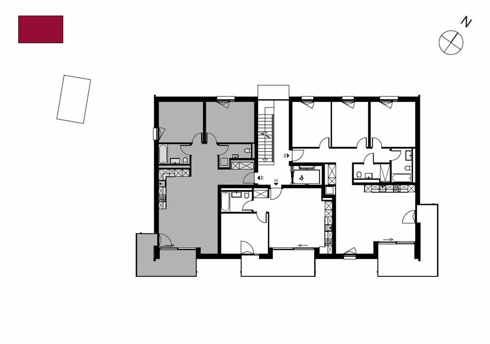 Appartement A6 - 3,5 Zimmer - A6