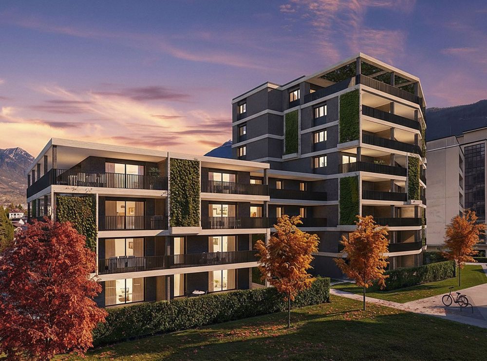 Neue 2.5-Zimmer-Wohnung - Esplanade Léonard Martigny - Bild 1