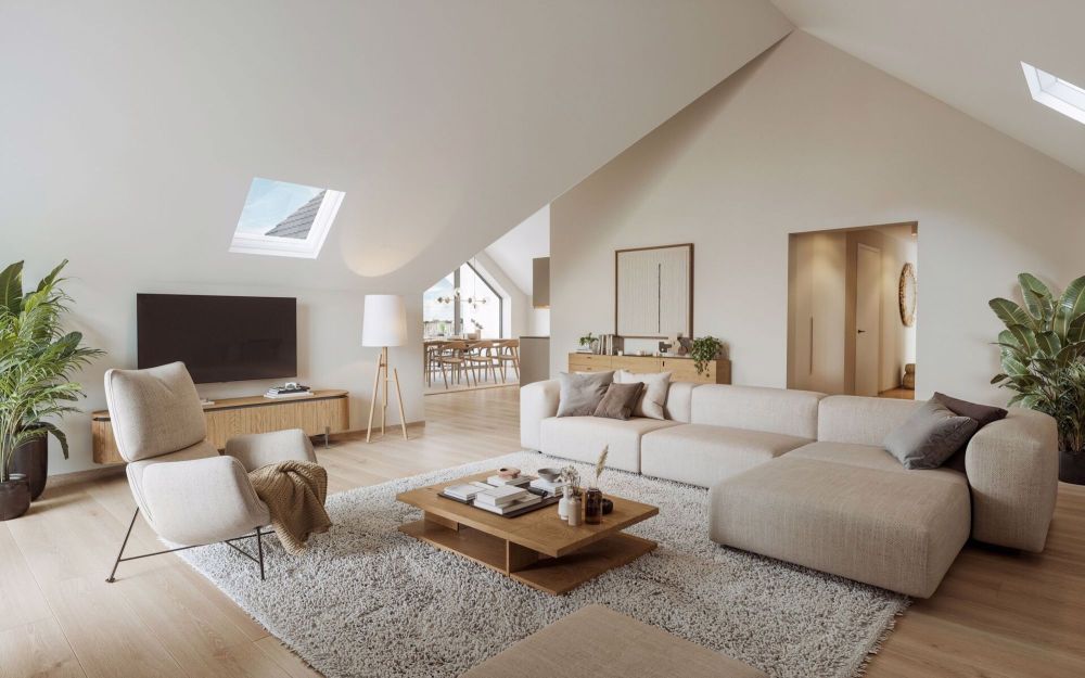 Exklusiv wohnen mit Terrasse & Weitblick – 3.5-Zimmer-Attikawohnung in der Résidence Aurora Kopie - Bild 1