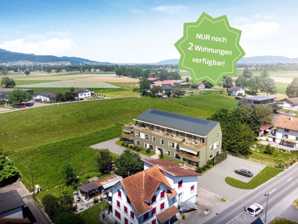 Ihr neues Zuhause: Stilvolle 4½-Zimmer-Erdgeschosswohnung in Kriessern - Bild 1