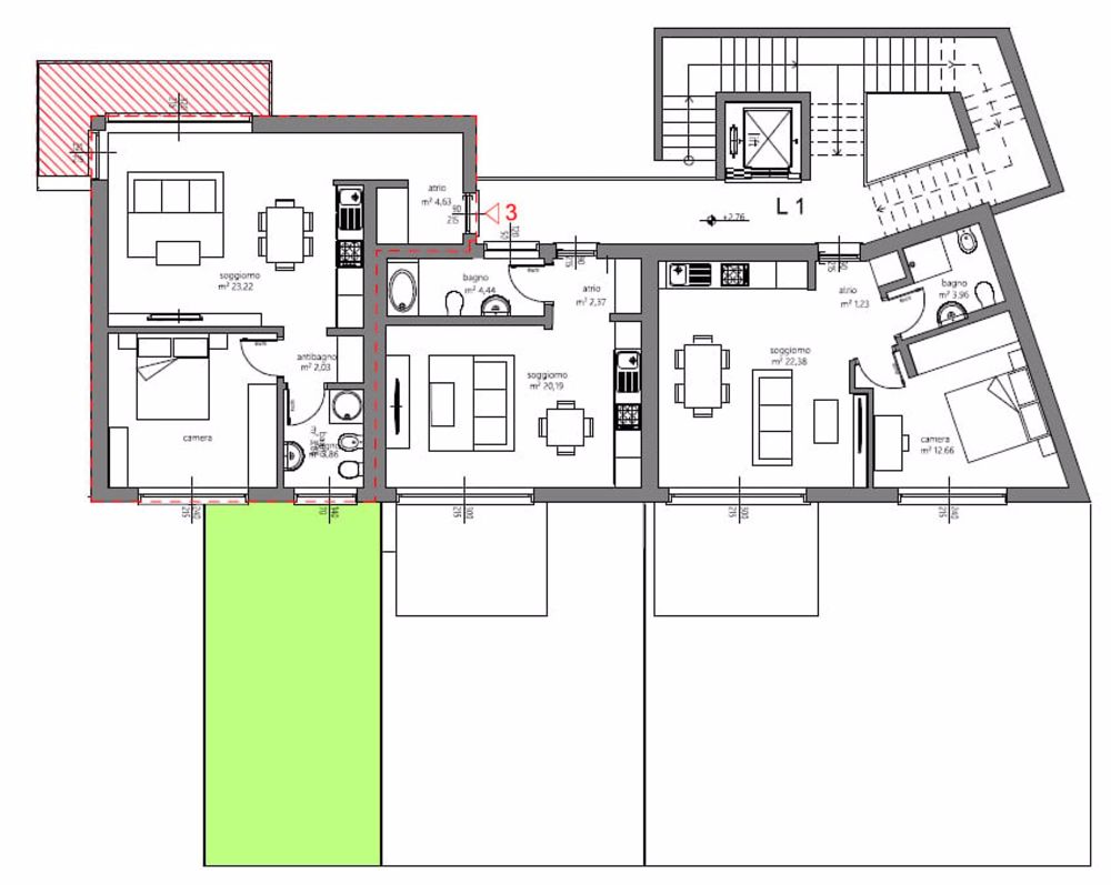 Neue Wohnung mit Garten in kleiner moderner Villa - Bild 7