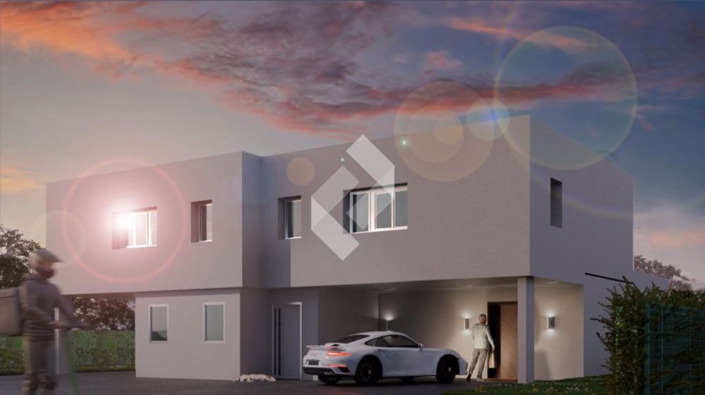 Zwei Doppelhaushälften mit 4,5 Zimmern und Bürobereich - Südausrichtung - Bild 1