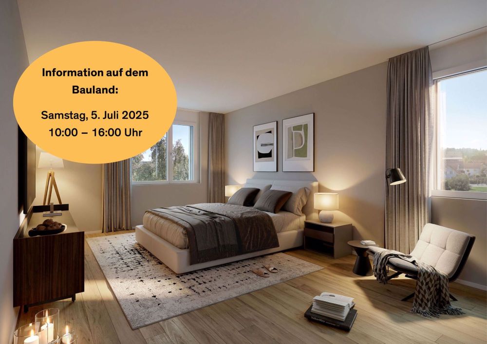 Neubauprojekt «Fliedergarten» – modernes Wohnen mit Stil und Nachhaltigkeit – hochwertige Obergeschosswohnung - Bild 1