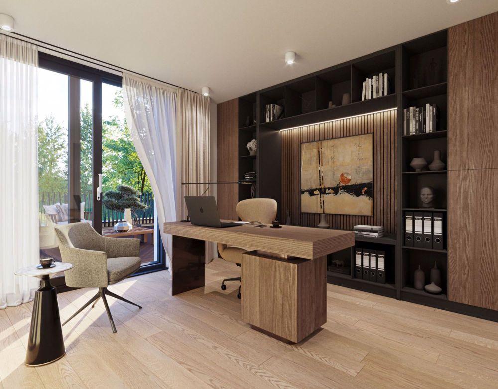 *Rohbau vollendet* Falcon: High-end Eleganz mit Terrasse und Balkonen - Walde Immobilien AG