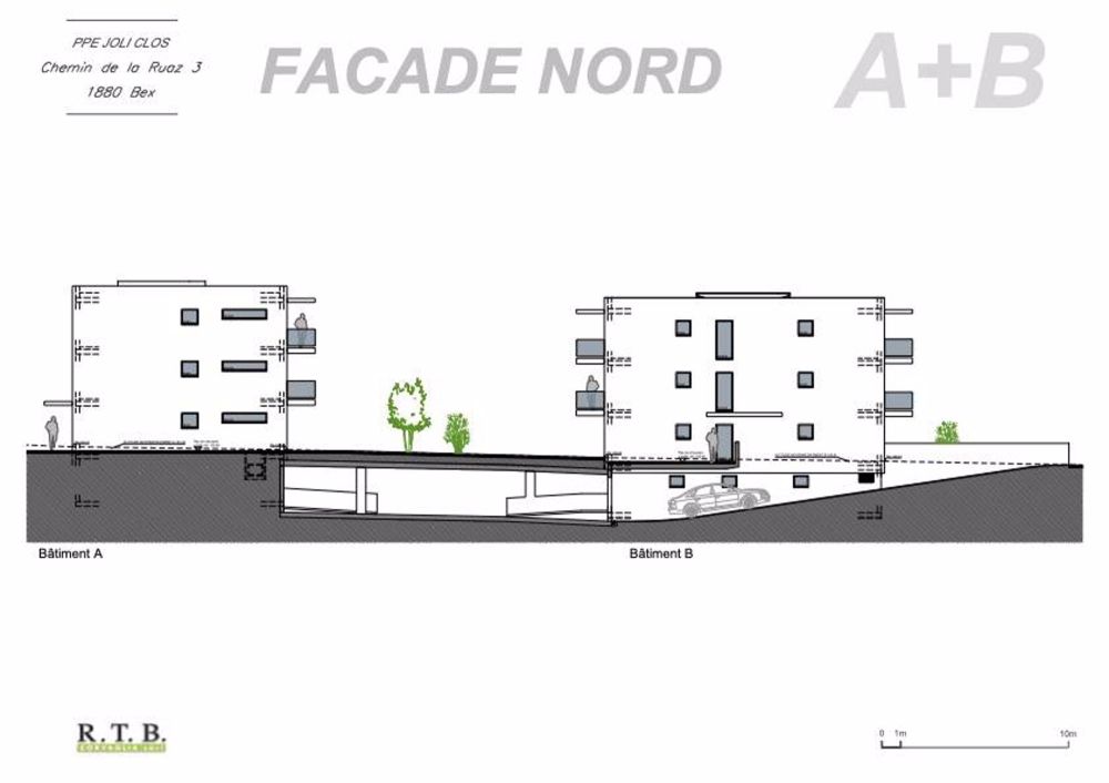 Appartement 2,5 pces (lot 11) au 2ème étage à Bex - Bild 8