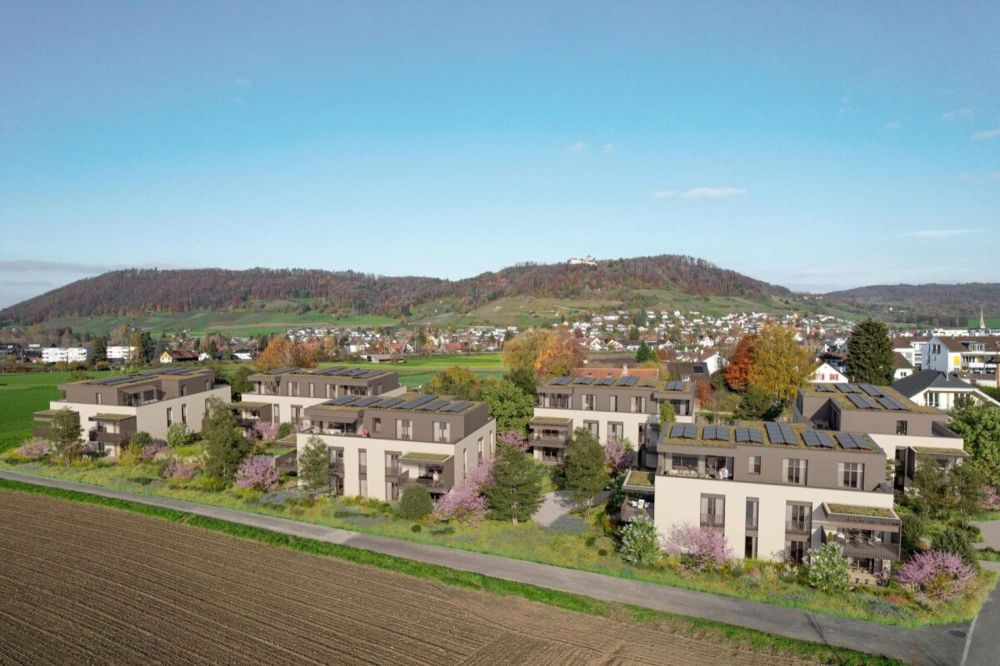 Ihr Rückzugsort am Feldrand: Komfortable 3.5-Zimmer-Wohnung mit Garten - Bild 2