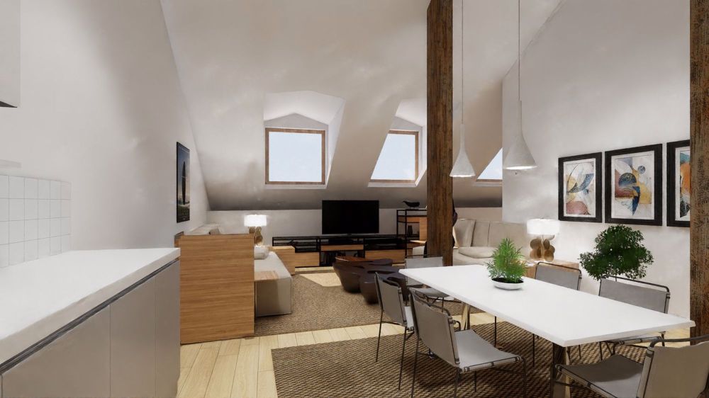 Letztes 2,5-Zimmer-Wohnung und ein Lokal zum Verkauf in einem vollständig renovierten Bauernhaus! - Bild 8