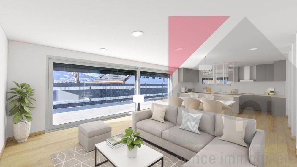 Ihre zukünftige Villa, nach Ihren Wünschen zu gestalten, in Jéricho - 3D Séjour aménagé