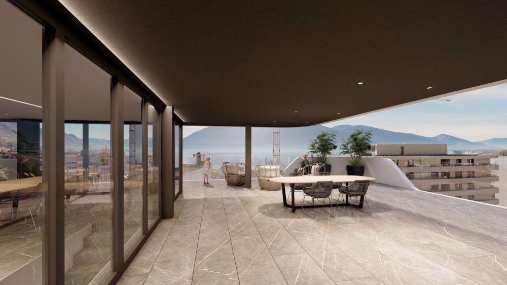MINUSIO - Duplex-Penthouse mit Seeblick und grosszügigen Terrassen - Bild 3