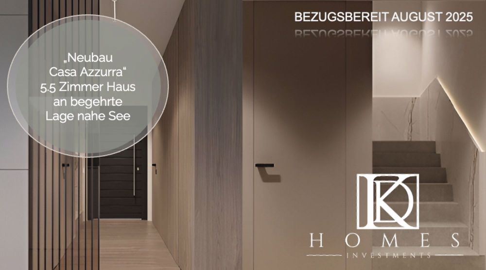 Gehobenes Neubau Haus ab August Bezugsbereit | dreamo.ch - Bild 1