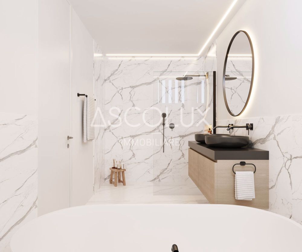 Residenza Cataleya - Attico di prestigio di 5.5 locali con vista e posizione esclusiva | Residenza Cataleya - Prestigeträchtige 5.5-Zimmer-Attikawohnung mit Aussicht und exklusiver Lage - Appartamenti n° 6, 8, 10 e 11 (Bagno A2).jpg