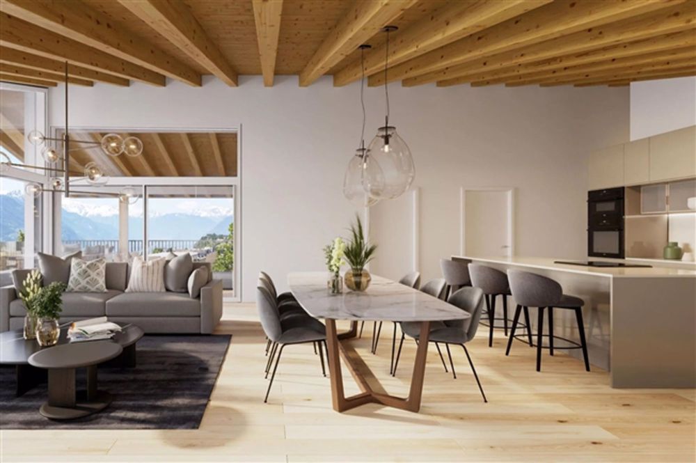 Ihr zukünftiger Favorit in St-Germain - 3.5-Zimmer-Attikawohnung - Bild 4