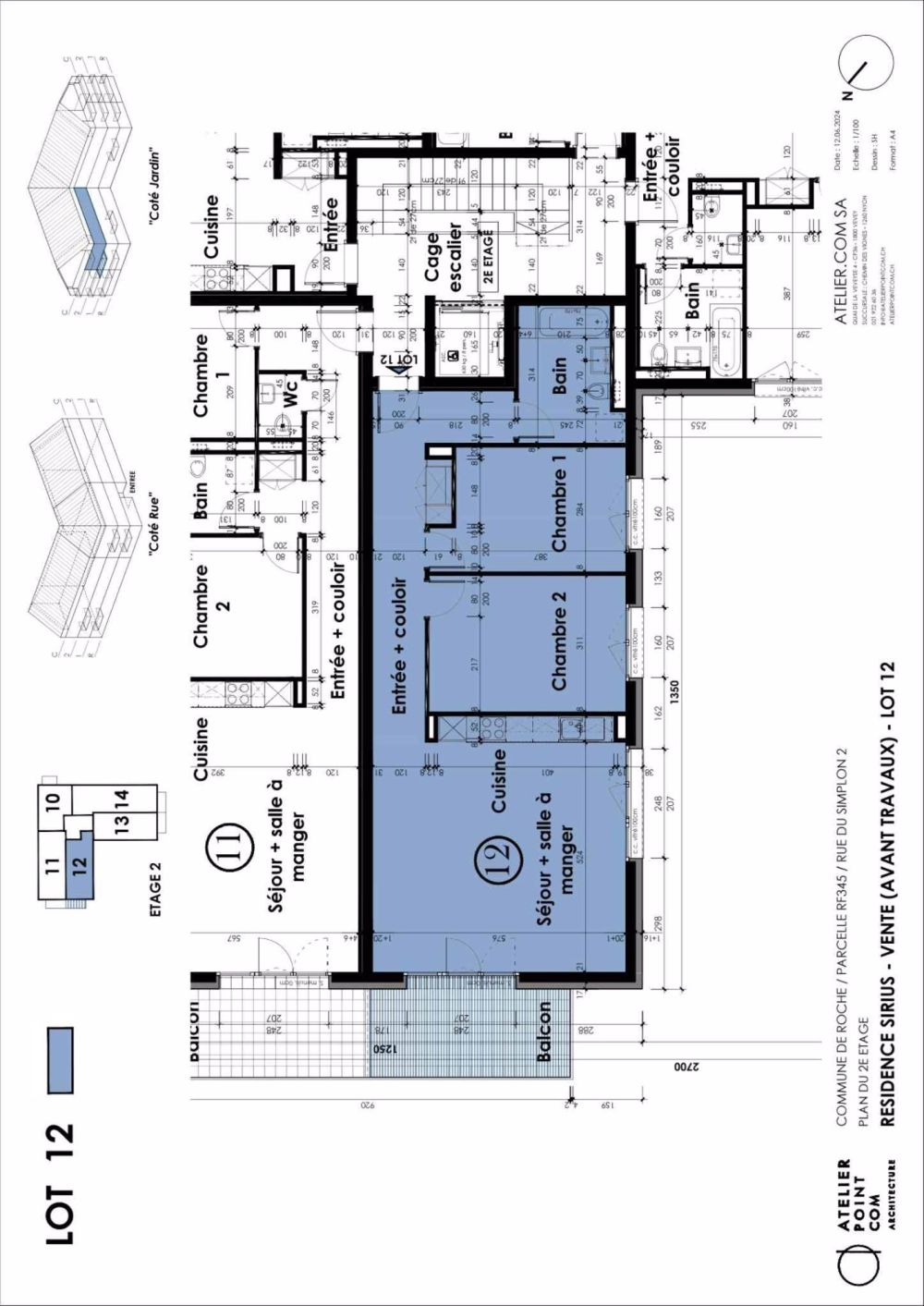Wohnung 3.5 Zimmer in Roche VD - Los 12 - Bild 9
