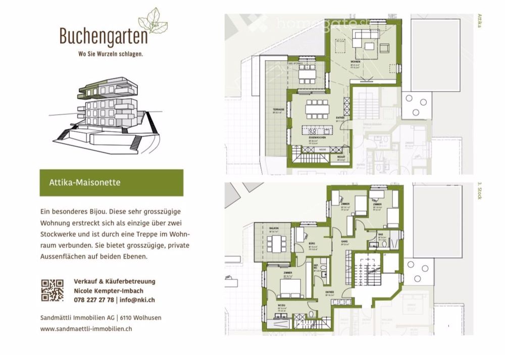 3,5 & 5,5 Zimmer Eigentumswohnungen in 6110 Wolhusen zu verkaufen - Bild 8
