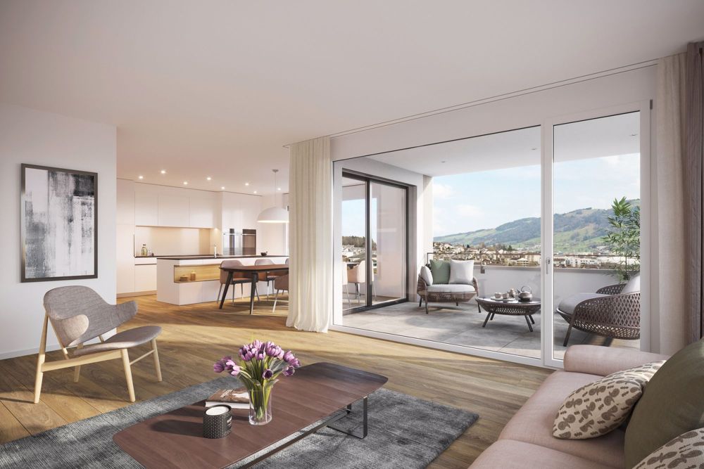 Apartment for sale, Waldeggstrasse 2a/2b/4c/4d, in Buchrain, Switzerland - Bild 4