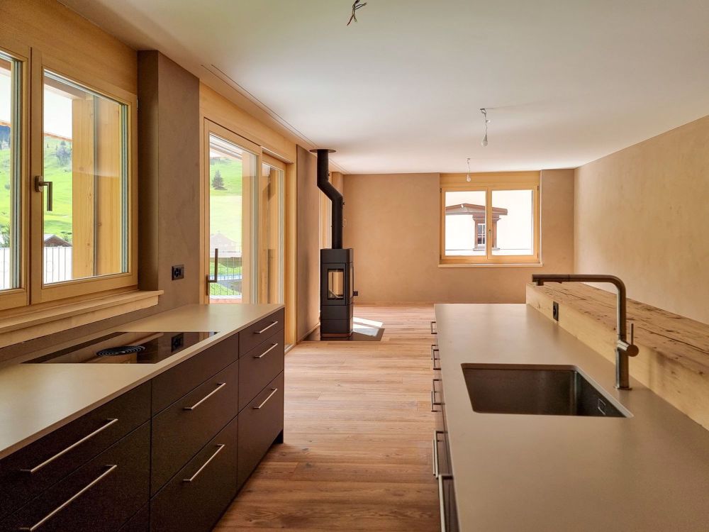 4.5 Zimmer-Terrassenwohnung im Dorfzentrum St. Antönien, Region Prättigau-Davos (Zweitwohnung) - Bild 1