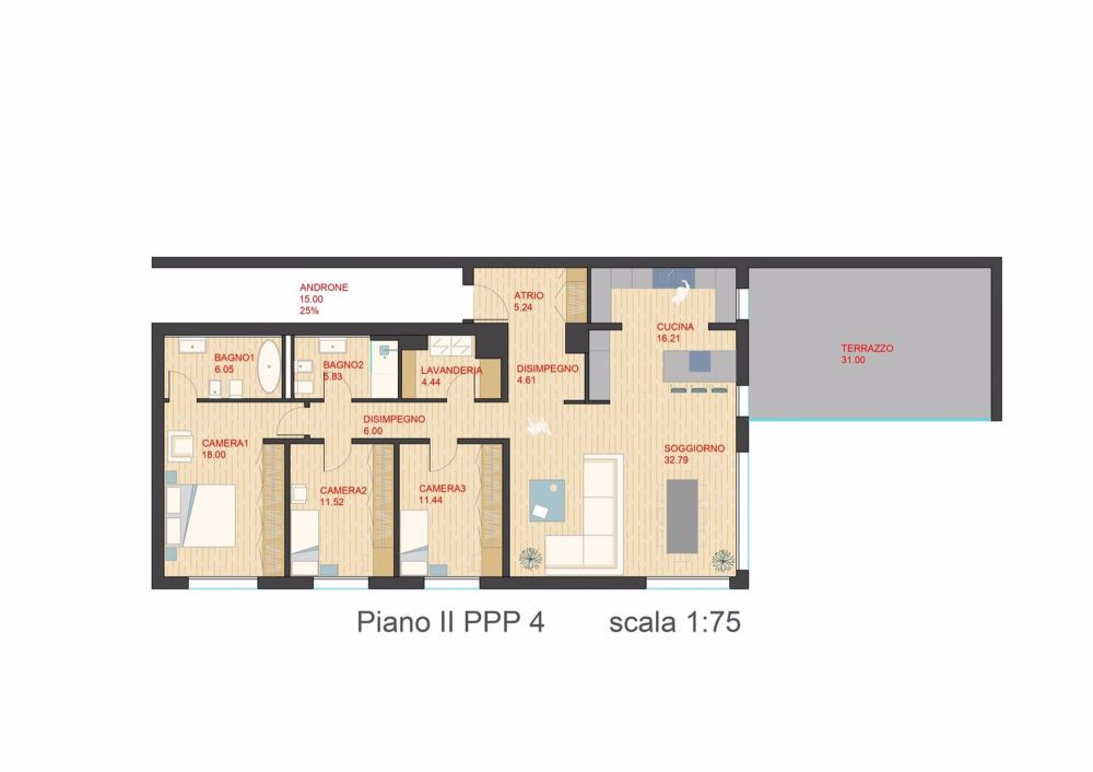 NEUES 4.5-ZIMMER-APARTMENT MIT PANORAMATERRASSE IN VACALLO - Bild 9