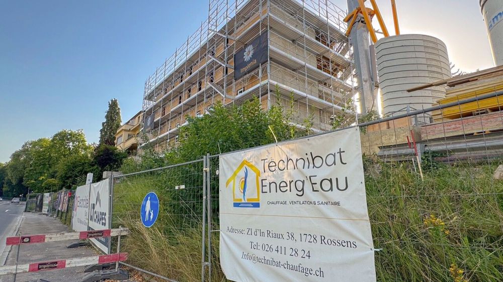 NEUBAUWOHNUNG 3.5 ZIMMER MIT LOGGIA, NAHE DEM BAHNHOF FRIBOURG - Bild 8