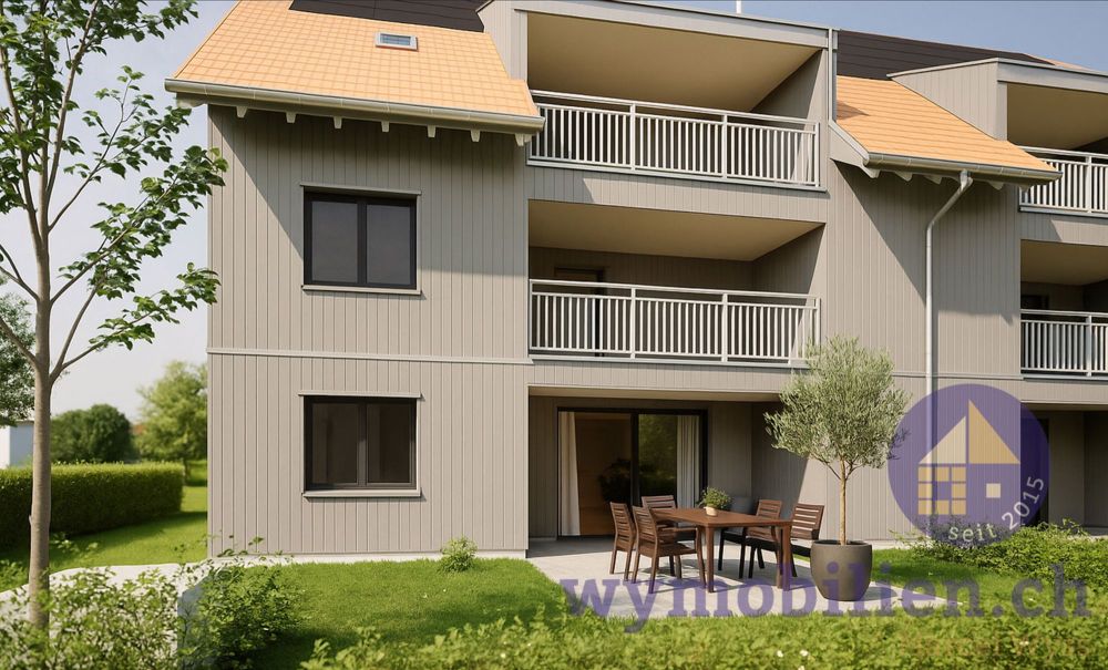 Über den Dächern - 3.5 Zimmer + Galerie! - Beispiel Gartenwohnung mit priv. Garten