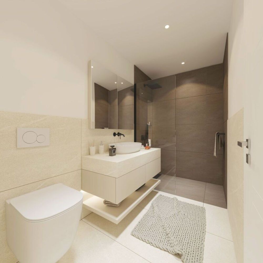 Neubauprojekt "Haselweg2" an erhöhter Lage in Muhen - Dusche / WC