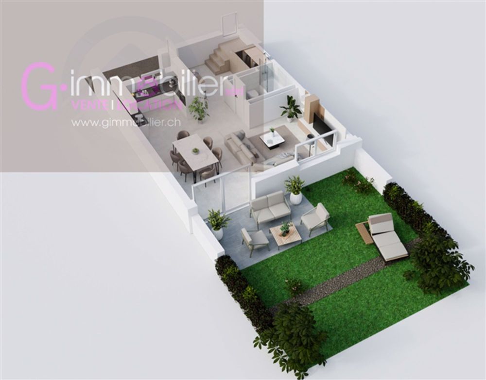 Einzigartiges Projekt auf den Höhen von Monthey, in einem Villenviertel - Bild 2