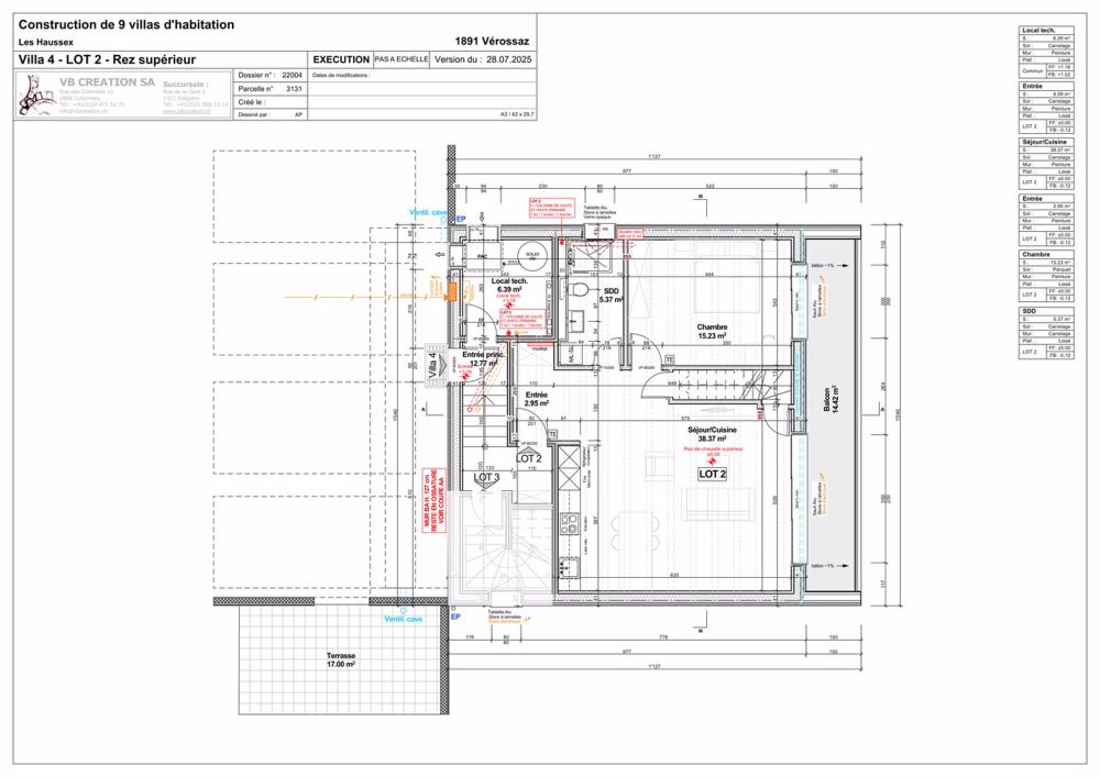 Prächtige 3,5-Zimmer-Wohnung in Vérossaz - Bild 6