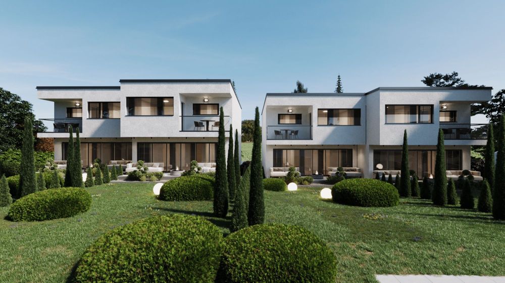 Belfaux : élégante villa jumelée 5,5 pces à deux pas des commodités - Bild 1