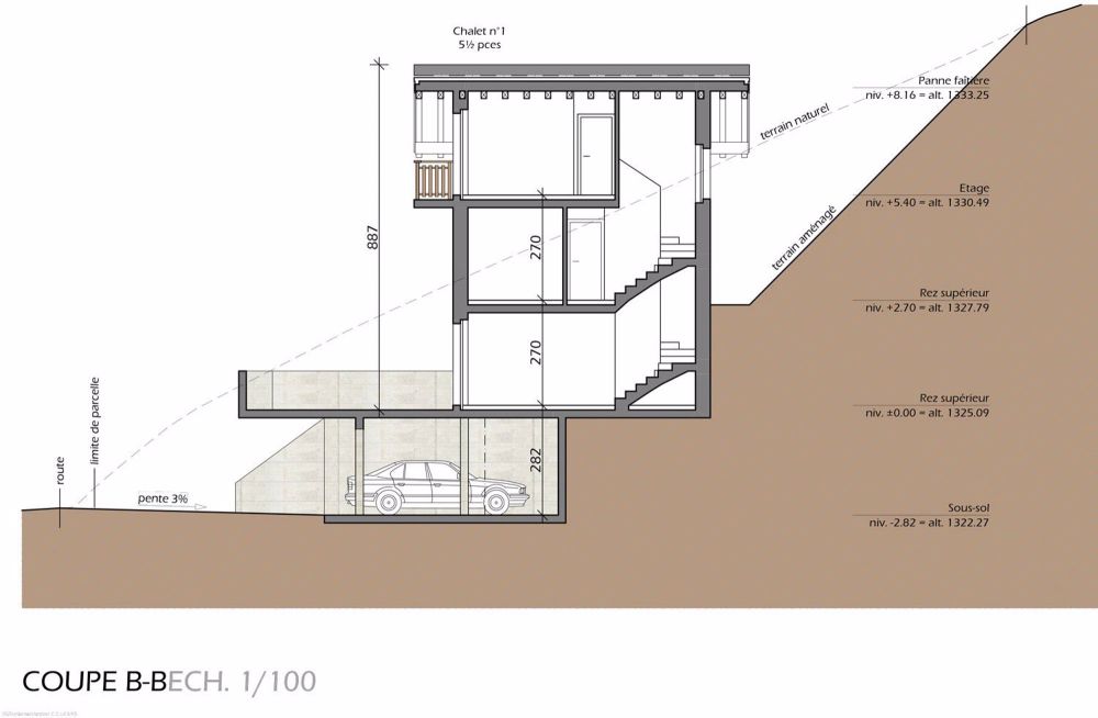 CHALET MITOYEN 3.5 PIÈCES - PROMOTION « LA DÉLLÈGE » - Bild 9