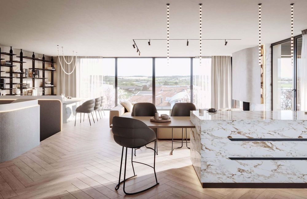 Luxuriöse Neubau-Villa in steuergünstiger Toplage mit Blick auf Sempachersee und Alpen - Bild 6
