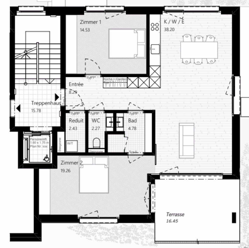 Moderne Neubauwohnung mit 3.5 Zimmern in Bubikon, ZH - Image 8
