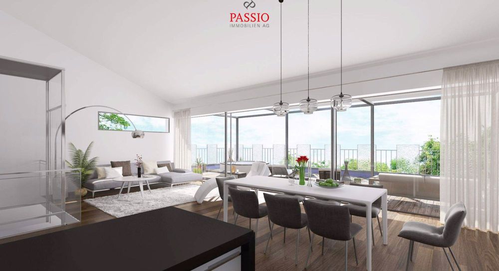 Neubau! Flexibles Wohnen mit sonniger Terrasse und herrlicher Aussicht - Bild 3