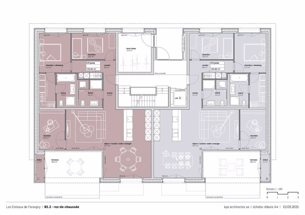 8 appartements en rez-de-jardin de 4,5 pièces - Bild 4