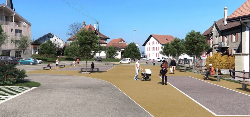 Moderne und ökologische Wohnung in Farvagny-le-Grand - Bild 5