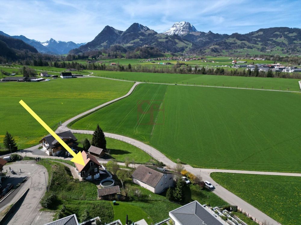 Broc - Résidences Les Terrasses de Chambon - Appts de 4.5 à 5.5 pces - Emplacement du projet