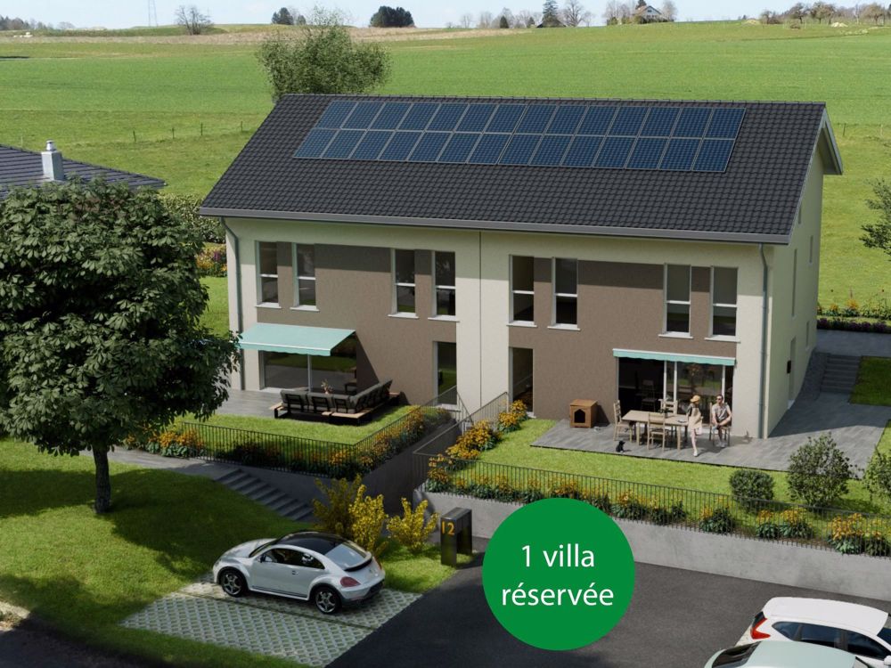 Neubau MINERGIE von 2 Villen in Savigny - Bild 1