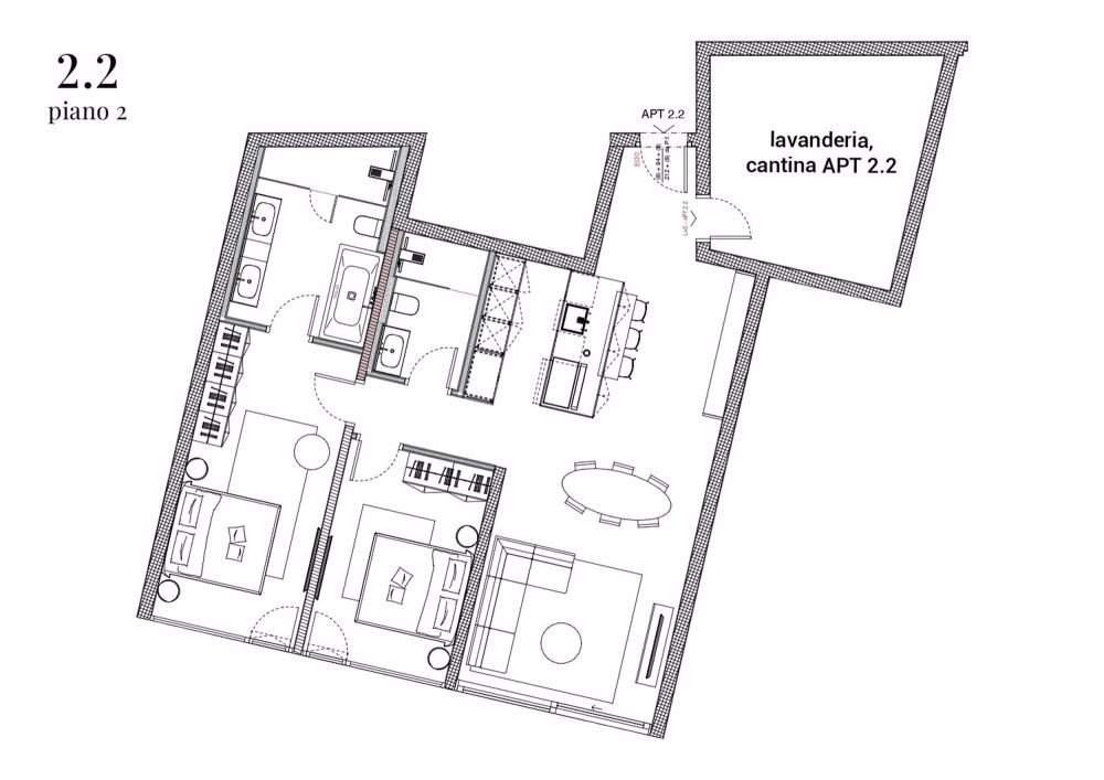 Schönes 3,5-Zimmer-Wohnung mit großem Garten in der RESIDENZA MIRADOR - Bild 11