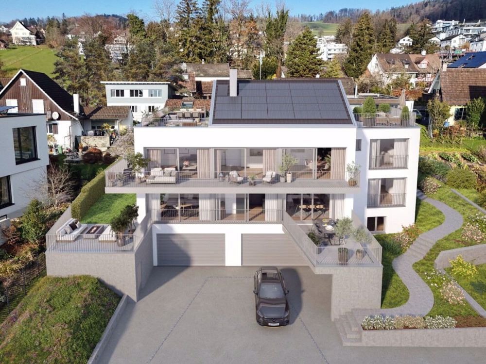 Exklusive 4.5 Zimmer Gartenwohnung mit Seesicht an bester Lage in Stäfa - Bild 1