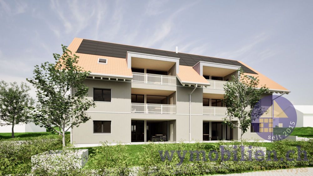 Privater Garten mit 131m2, 3.5 Zimmer, Einstellhalle, Lift! - Herzliche Willkommen im Wohnpark Ochsen