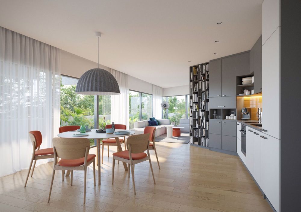 3.5-Zimmer-Neubauwohnung mit Terrasse und Garten - Bild 2
