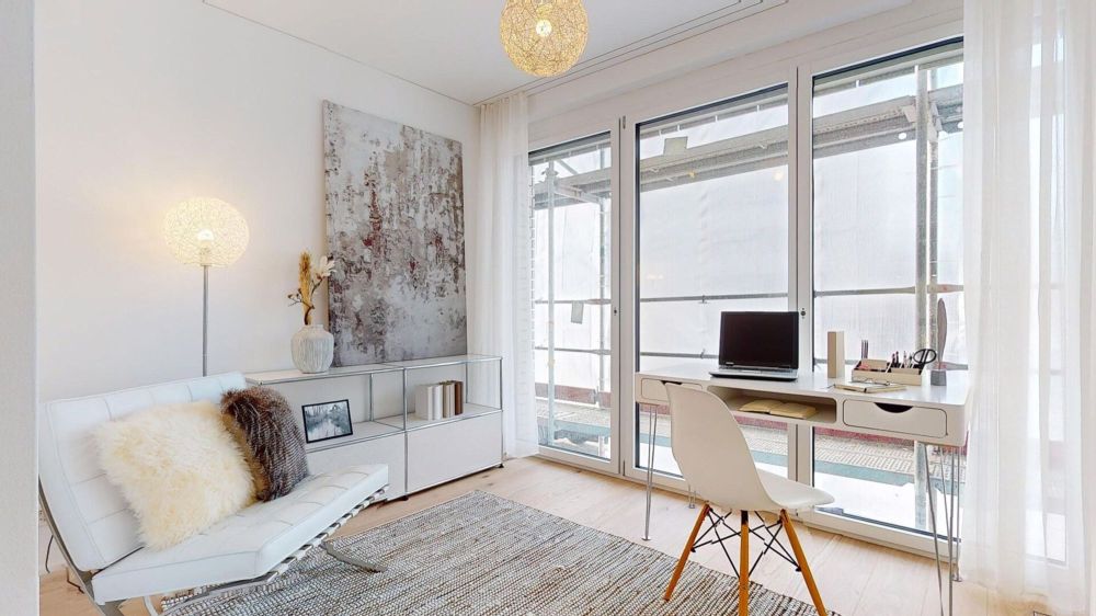 Erstbezug: Hochwertige 2.5-Zimmer-Wohnung mit zwei Loggias & Smart-Home-Komfort - Bild 2