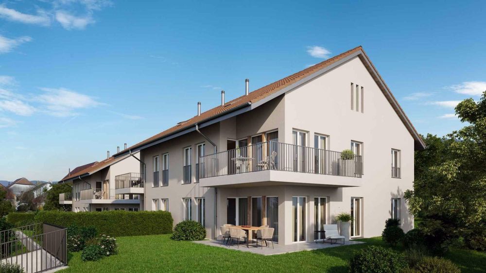 Nouveau projet : 3,5 pièces avec grand jardin ! - Bild 1