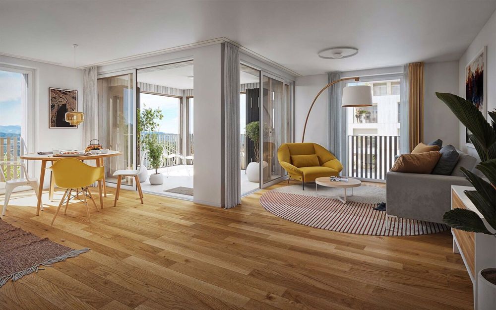 Appartement de 3.5 pièces avec grand balcon Palézieux - 3C
