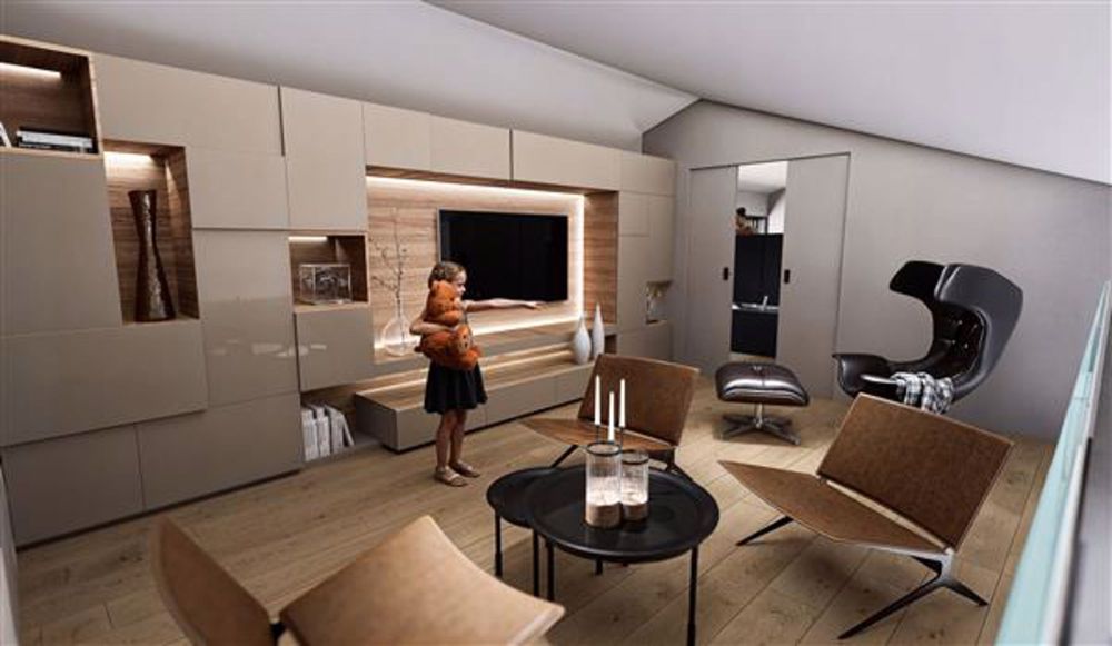 Bosco Luganese: 3.5-Zimmer-Wohnung - Cucina