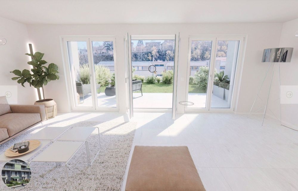 Grand appartement de 5,5 pièces en ville avec jardin et terrasses - Bild 3